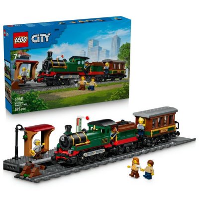 Lego City Train &agrave; vapeur classique, Jouets de construction