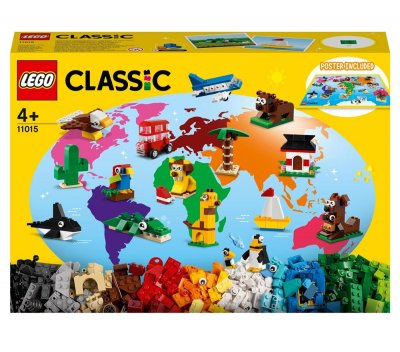 LEGO Classic 11015 Briques cr&eacute;atives Autour du monde 