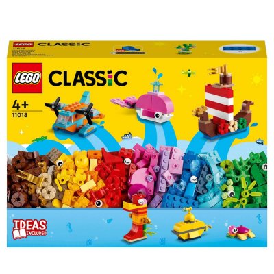 LEGO Classic 11018 Jeux cr&eacute;atifs dans l&rsquo;oc&eacute;an 