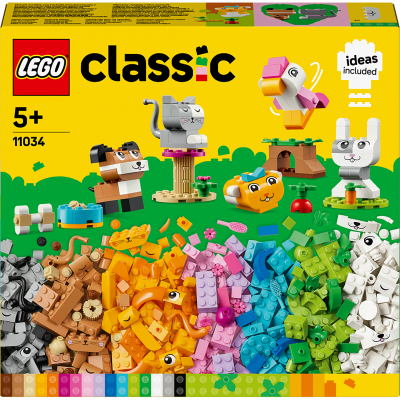 LEGO&reg; Classic 11034 Les animaux de compagnie cr&eacute;atifs