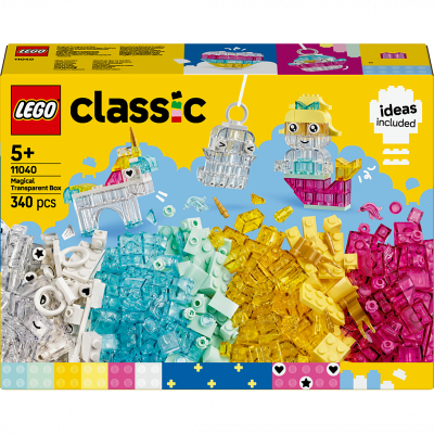 Lego Classic - La Bo&icirc;te De Briques Transparentes Magiques - 11040