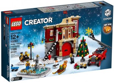 LEGO CREATOR 10263 La Caserne Des Pompiers du Village d'Hiver 