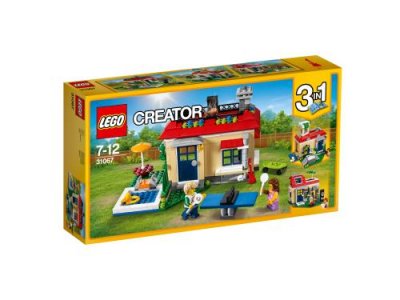 LEGO&reg; Creator 3 en 1 31067 Les vacances &agrave; la piscine