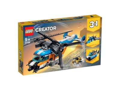 LEGO Creator 31096 L'h&eacute;licopt&egrave;re &agrave; double h&eacute;lice