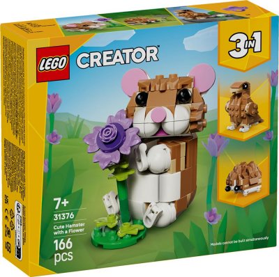 LEGO Creator 31376 L'adorable hamster et la fleur - Neuf