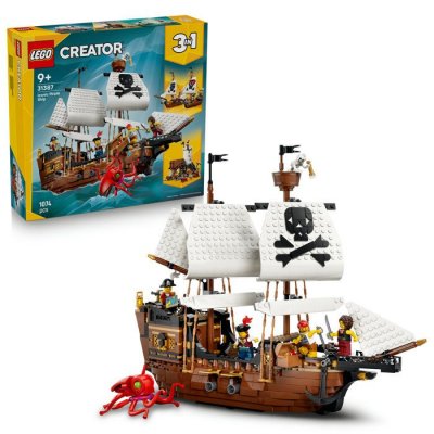 LEGO&reg; Creator 31387 Bateau pirate mythique