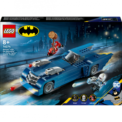LEGO&reg; DC Batman&trade; 76274 Batman&trade; avec la Batmobile&trade; contre Harley Quinn&trade; et Mr. Freeze&trade; 