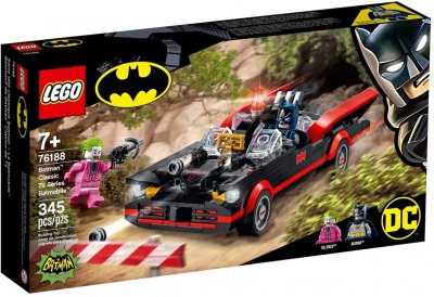 Lego Dc Comics - La Batmobile De Batman - S&eacute;rie Tv Classique - 76188