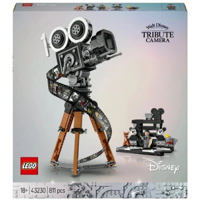 LEGO&reg; Disney 43230 La cam&eacute;ra Hommage &agrave; Walt Disney