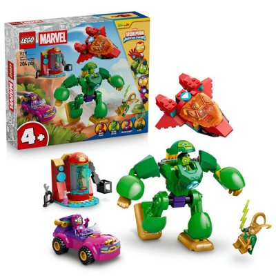 LEGO&reg; Disney Junior Marvel 11211 Loki contre la Team Iron Man