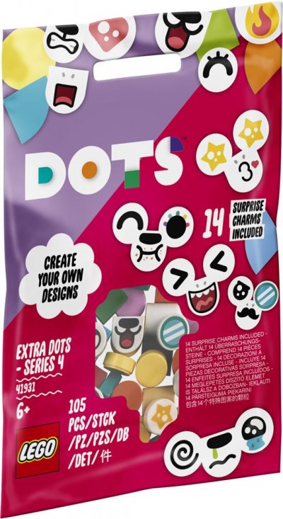 LEGO DOTS 41931 Tuiles de d&eacute;coration S&eacute;rie 4 