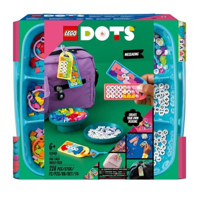 LEGO DOTS 41949 La m&eacute;ga-bo&icirc;te de porte-cl&eacute;s Messages 