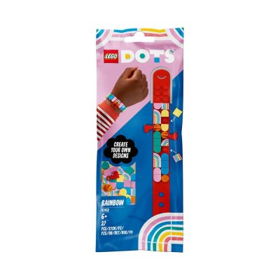 LEGO DOTS 41953 Bracelet avec des charms Arc-en-ciel 