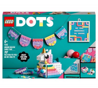 LEGO DOTS 41962 Le kit cr&eacute;atif familial Licorne 