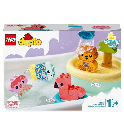 LEGO DUPLO 10966 Jouet de bain L&rsquo;&icirc;le flottante des animaux 