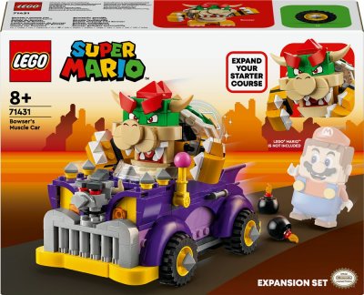 Lego Expansion Set: Bowser Monstrous Car Construction Game Violet