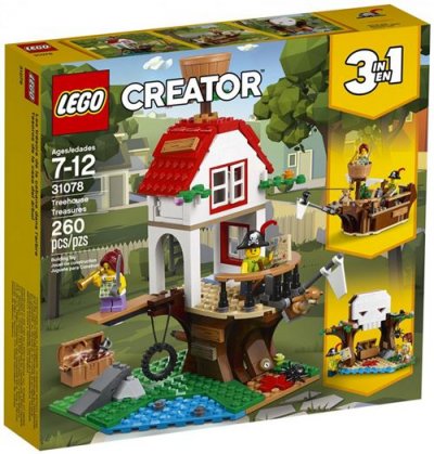 LEGO&reg; Friends 31078 Les tr&eacute;sors de la cabane dans l'arbre