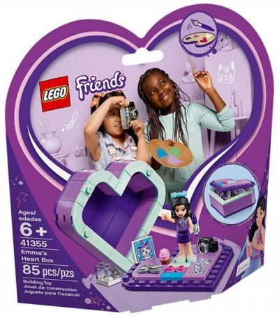 LEGO&reg; Friends 41355 La bo&icirc;te c&oelig;ur d'Emma