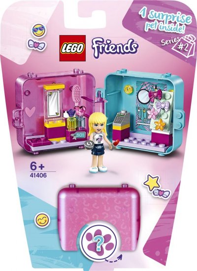 LEGO&reg; Friends 41406 - Le cube de jeu shopping de St&eacute;phanie