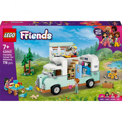 LEGO&reg; Friends 42663 Camping-car de l&rsquo;amiti&eacute; 