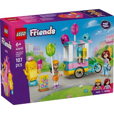 LEGO&reg; Friends 42692 Le stand de glaces et de ballons
