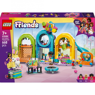LEGO Friends - L&acute;Aire de Jeux d'Int&eacute;rieur - Jouet 7 ans - Cadeau 42686