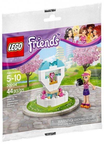 Lego friends: wish fountain jeu de construction 30204 (dans un sac) 