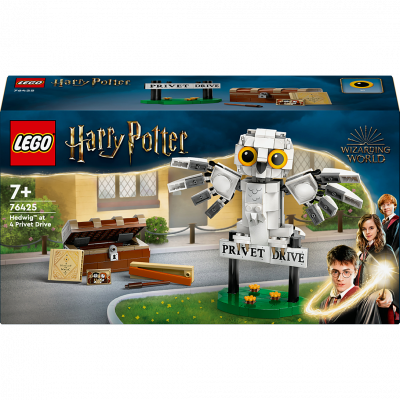 LEGO Harry Potter Hedwig at 4 Privet Drive Fantasy Toy for Kids 76425