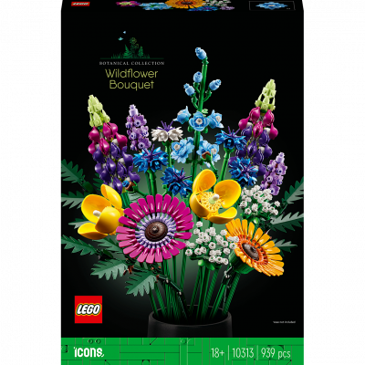 LEGO Icons 10313 Bouquet de Fleurs Sauvages 