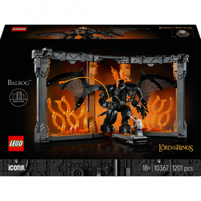 LEGO&reg; Icons 10367 Le Seigneur des Anneaux Book Nook du Balrog 