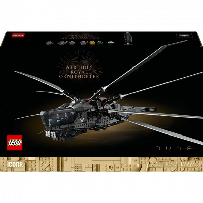 Lego Icons - Dune Atreides Royal Ornithopter, Jouets de construction
