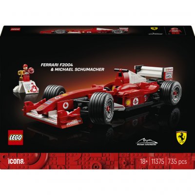 LEGO&reg; Icons - Ferrari F2004 et Michael Schumacher - 11375