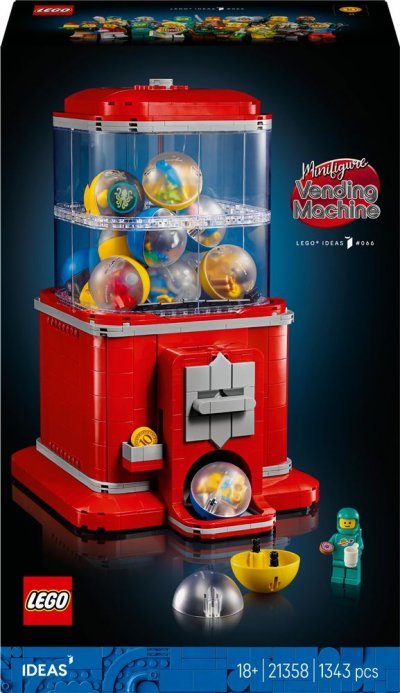 LEGO Ideas 21358 Le distributeur de minifigurines 