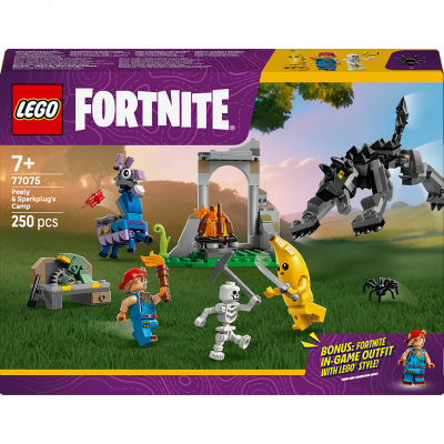 Lego Jeu De Construction Du Camp Des Prairies De Peely Et Sparkplug