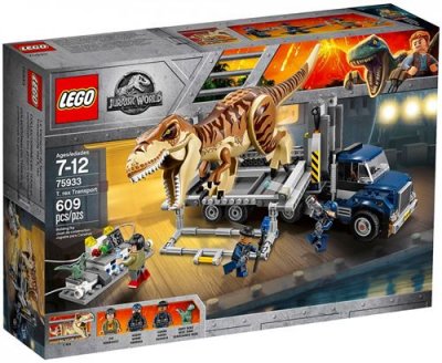 LEGO Jurassic World 75933 Le transport du T. rex 
