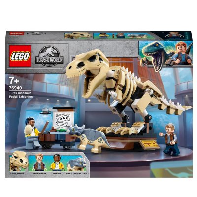 LEGO Jurassic World: T. rex Dinosaur Fossil Toy Set (76940)