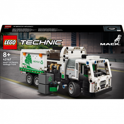 Lego Mack&reg; Lr Electric Waste Truck Construction Game Multicolore