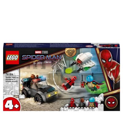 LEGO Marvel 76184 L&rsquo;Attaque du Drone Spider-Man contre Myst&eacute;rio 