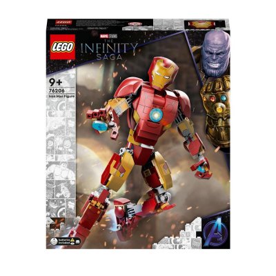 LEGO Marvel 76206 L&rsquo;armure articul&eacute;e d&rsquo;Iron Man 