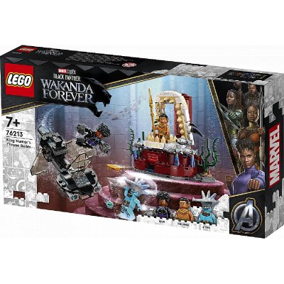 LEGO Marvel 76213 La salle du tr&ocirc;ne du roi Namor 