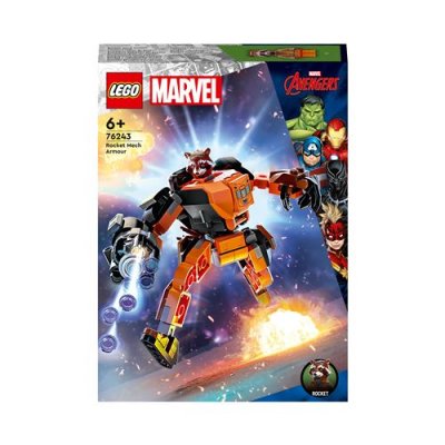 LEGO Marvel 76243 L'armure robot de Rocket 