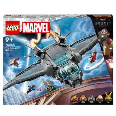 LEGO Marvel 76248 Le Quinjet des Avengers 