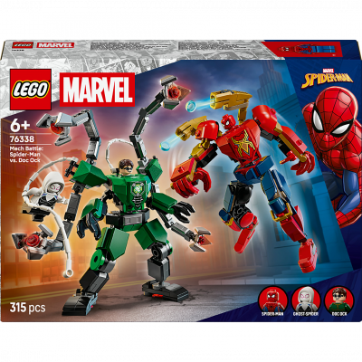LEGO Marvel 76338 Le combat des robots : Spider-Man contre Docteur Octopus