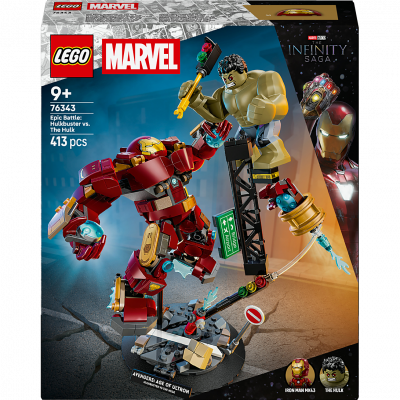 LEGO&reg; Marvel 76343 Le combat l&eacute;gendaire entre Hulkbuster et Hulk
