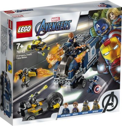 LEGO Marvel Avengers 76143 L'attaque du camion des Avengers