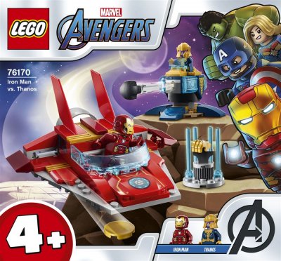 LEGO Marvel Avengers 76170 Iron Man contre Thanos 