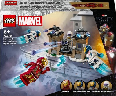 LEGO Marvel Iron Man & Iron Legion vs. Hydra Soldier 76288