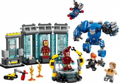 LEGO Marvel Iron Man&acute;s Laboratory: Hall of Armour Set 76315
