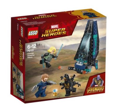 LEGO&reg; Marvel Super Heroes 76101 L&rsquo;attaque du vaisseau par les Outriders