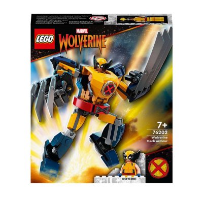 LEGO Marvel Super Heroes 76202 L&rsquo;armure robot de Wolverine 